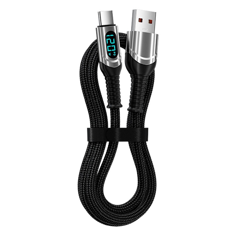 Pd120W Super Fast Charging Type-C Data Cable Is Suitable for Apple 17/13/15 Huawei Honor Xiaomi Charging Cable