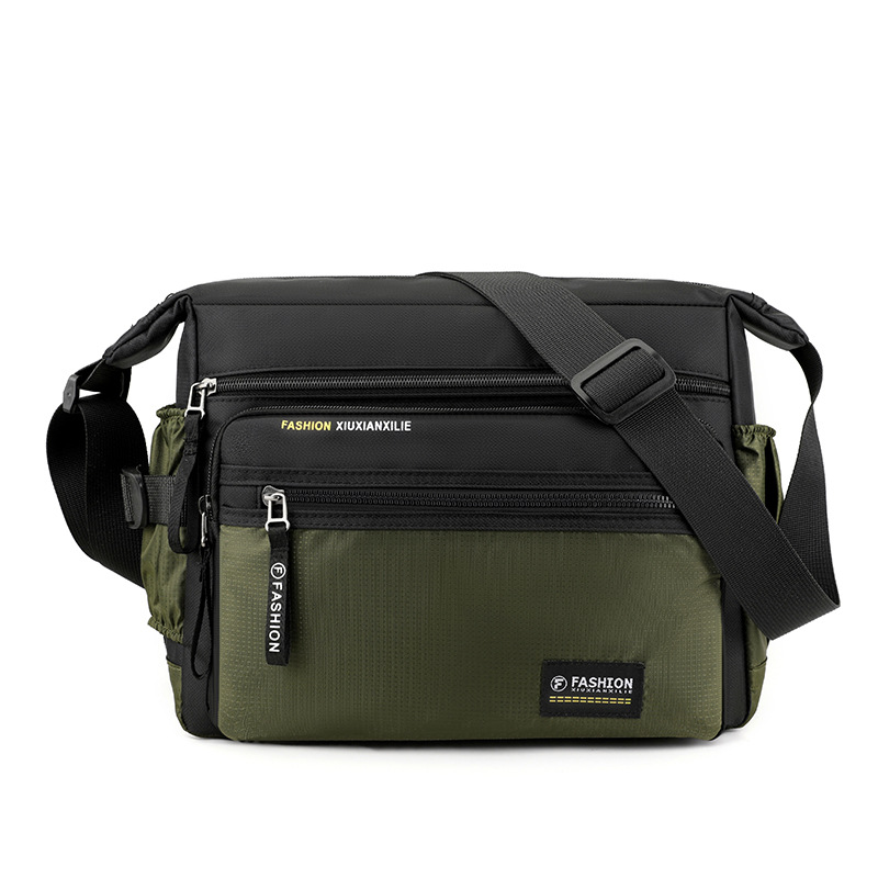 Picture of New Men's Bag Large Capacity Shoulder Bag Men's Backpack Lightweight Versatile Crossbody Bag Multi-Compartment Casual Briefcase