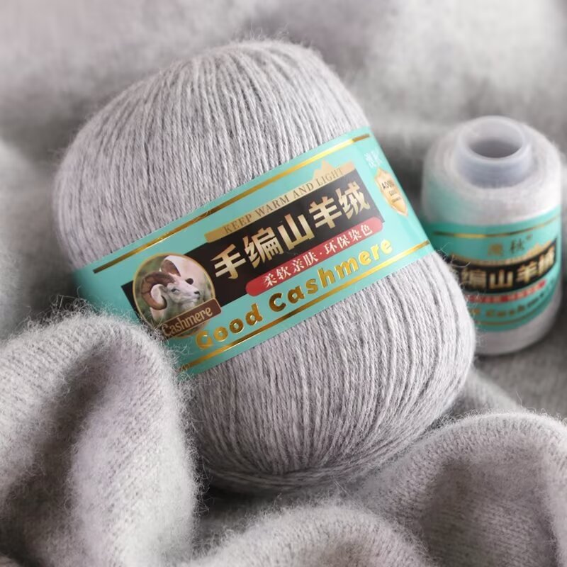 25 4 strands of hand-woven goat cashmere line cross-border foreign trade AliExpress soft skin-friendly cashmere with partner line wholesale