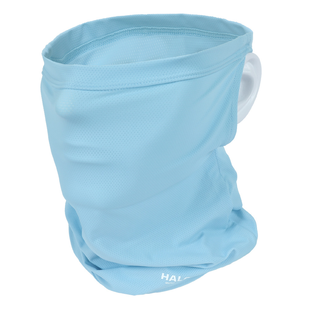 Picture of Summer Sunscreen Sunshade Cold Towel Summer UV-proof Quick-drying Neck Set Cold-feeling Face Neck Hanging Ear Mask