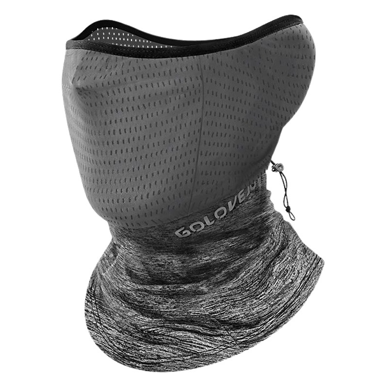 Sun Protection Riding Mask Summer Sports Outdoor Headscarf Neck Shading Ice Silk Breathable Dust Mask XTJ24