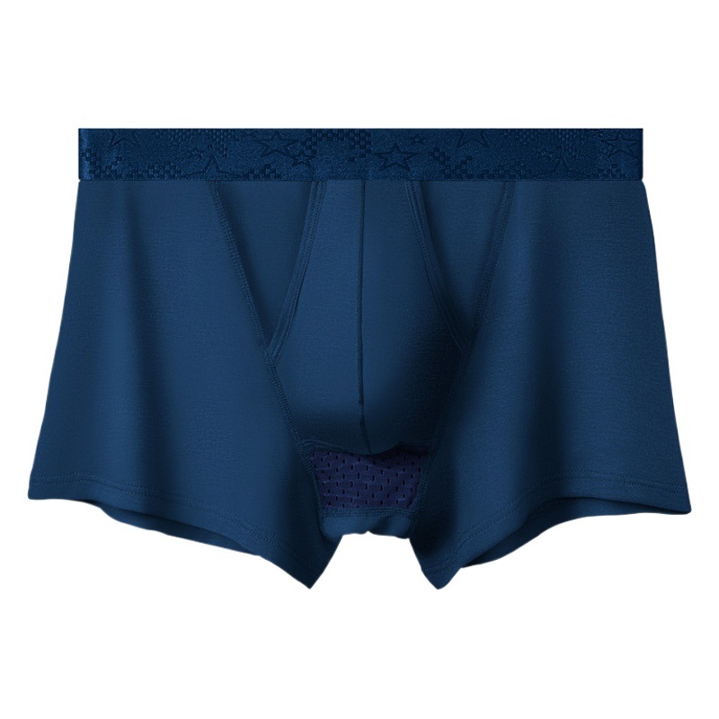 Bullet-type Separate Underwear Men's Summer Ice Silk Scrotum Pants Men's Boxer Pants Thin Comfortable Breathable Boxer Pants
