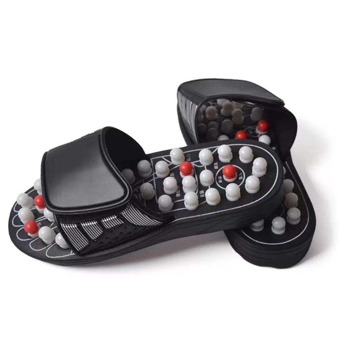 Picture of Manufacturer in stock massage slippers dot Japanese rotating health massage slippers acupoint health care foot health slippers