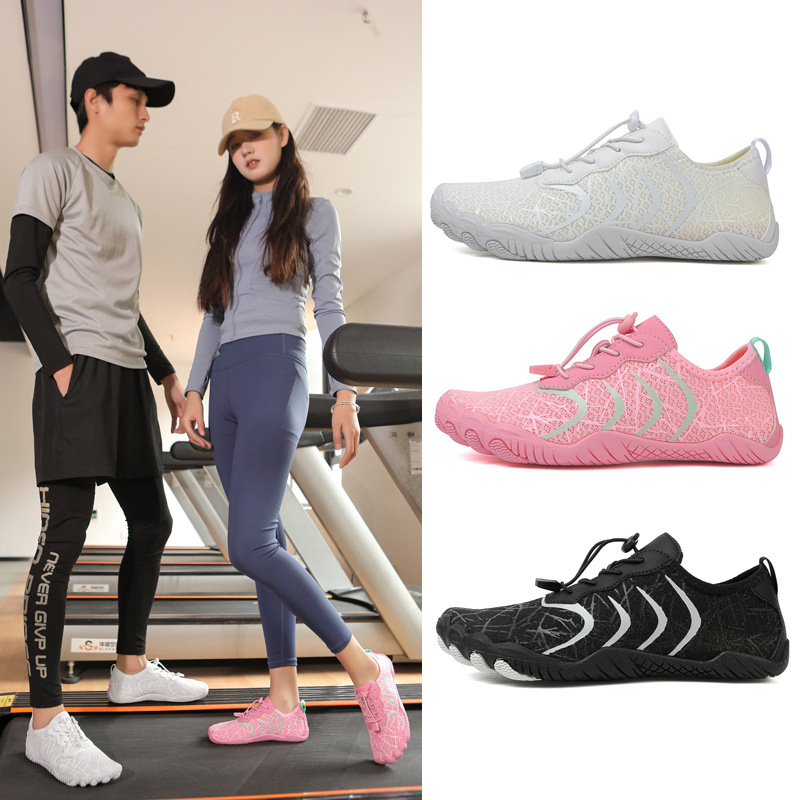 Wading Shoes Tracing Shoes Cross-border New Five-finger Non-slip Quick-drying Breathable Swimming Shoes Multifunctional Yoga Shoes Fitness Shoes