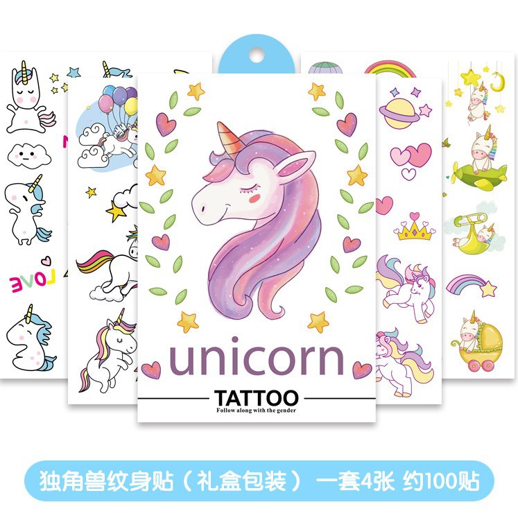 Picture of 4 Genuine Disney Frozen Tattoo Stickers 100 Stickers for Kidsren Cartoon Tattoo Stickers Dinosaur Transfer Stickers