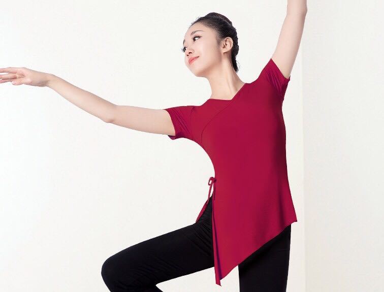 Picture of New Dancing Clothes suit Modern Body Classical Folk Dance Elegant Chiffon Fairy Slimming Long Sleeve Dancing Women
