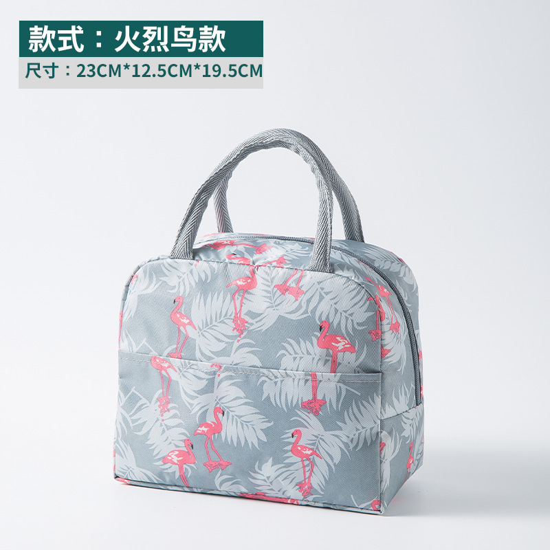 Thermal Insulation Bag Aluminum Foil Thickened Warm Lunch Box Bag Waterproof with Meal Package Meal Packaging Lunch Box Bag Lunch Bag Handbag
