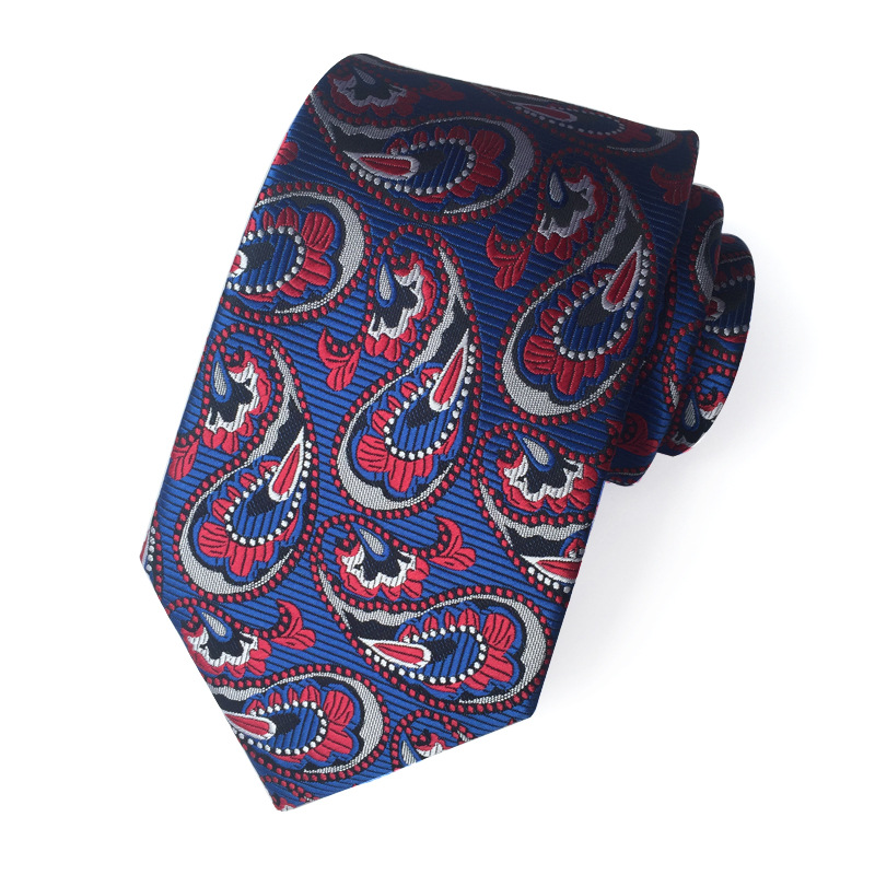 Picture of Source Factory Hot Jacquard Fabric Tie Men's Dress Business Suit Accessories Tie Wholesale