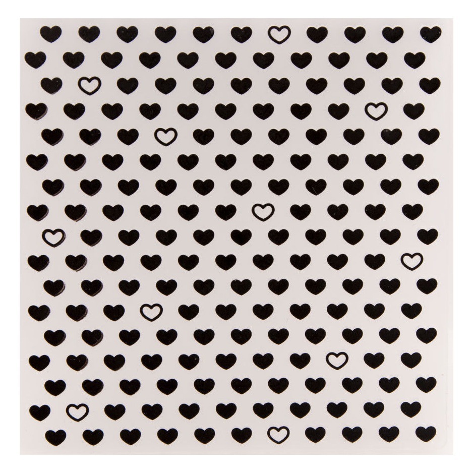 DIY plastic concave-convex embossing template concave-convex plate embossing molded flower print clip EM299