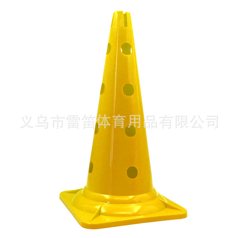 Picture of 52cm with hole sign barrel cone obstacle barrel football basketball training obstacle sign barrel sign cone roadblock