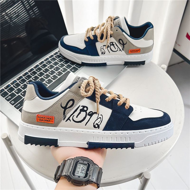 Picture of Men's Shoes Autumn 2024 New Student Trendy All-match Sports Trendy Shoes Summer Niche Design Japanese Casual Board Shoes