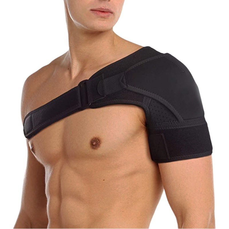 Cross-Border Sports Shoulder Pads Pressurized Adjustable Shoulder Straps Non-Slip Breathable Shoulder Support Shoulder Straps for Men and Women