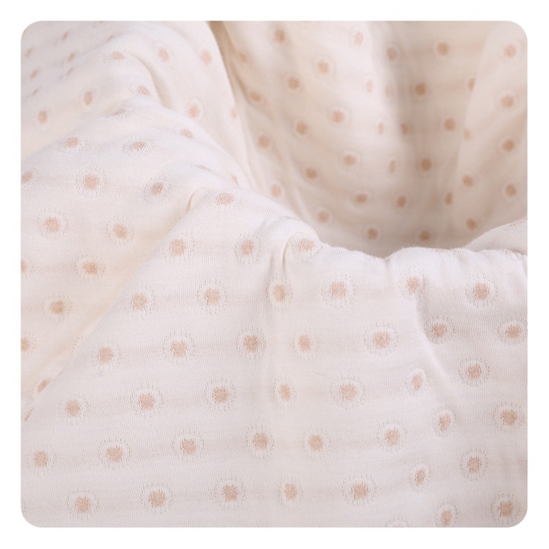 Picture of 40S color cotton jacquard air layer color cotton quilted knitted fabric spring and autumn sleeping bag underwear baby quilt fabric