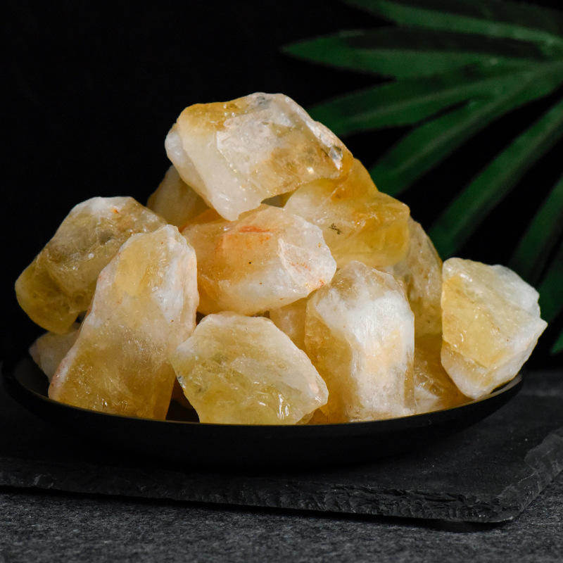 Picture of Spot wholesale Crystal raw stone aromatherapy stone scented stone natural powder Crystal Green fluorite amethyst Citrine Crystal Stone