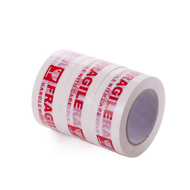 Picture of Cross-border FRAGILE English foreign trade Packaging Tape Printing FRAGILE warning tape 100 m