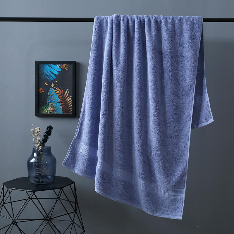 Picture of Factory wholesale cotton thick 800g bath towel long staple cotton 80*160 beach towel adult increase absorbent hotel bath towel