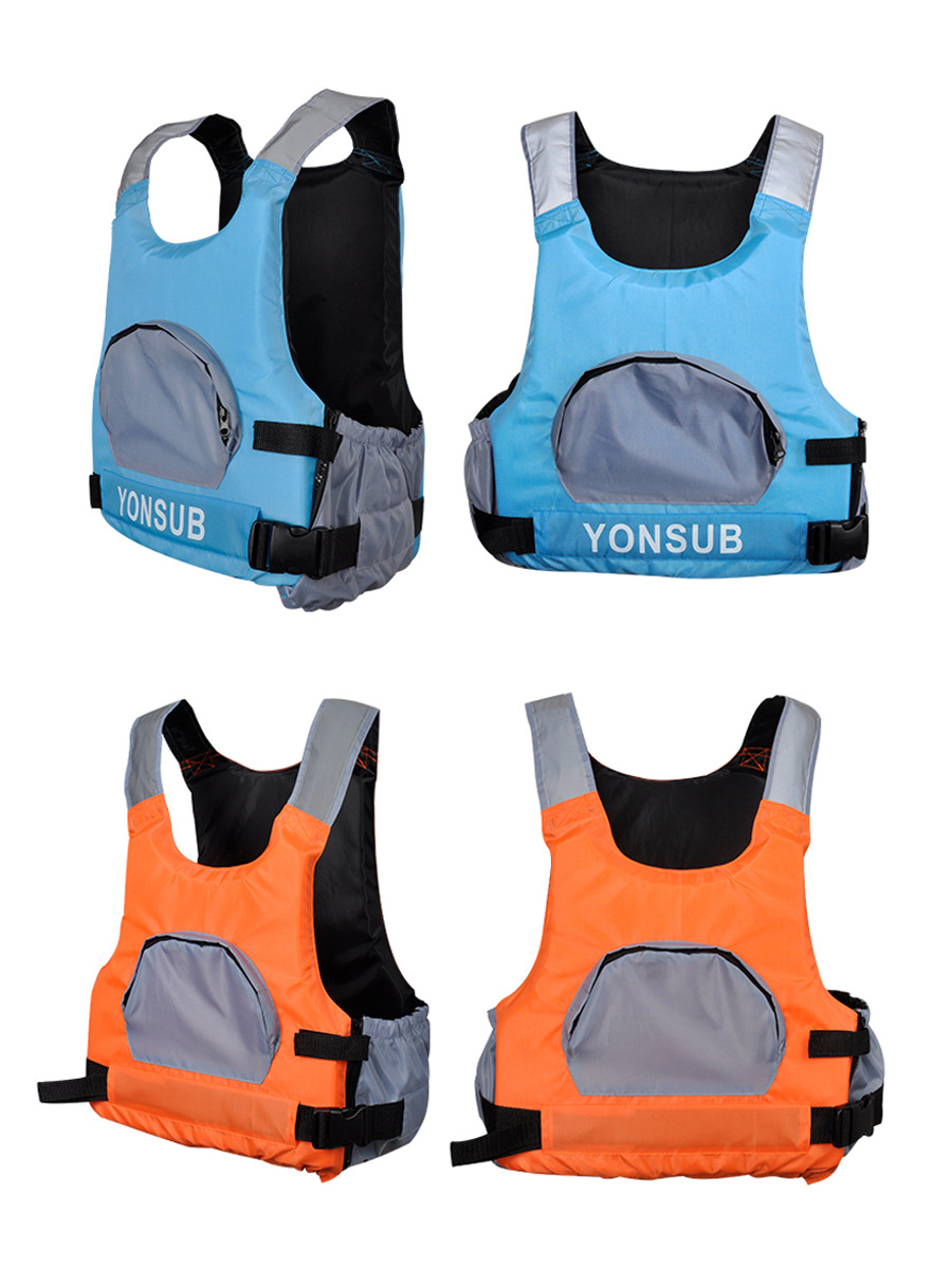 Picture of Adult-Specific Life Jacket, Water Canoe, Motorboat Fishing, Large Flap Pocket Pants Life Jacket, Colorful Rock Fishing Buoyancy Jacket