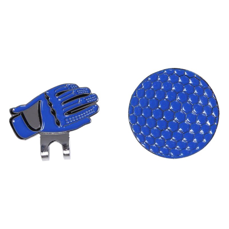 Factory supply pattern variety of magnetic gloves ball bag golf ball cap clip supplies golf hat clip
