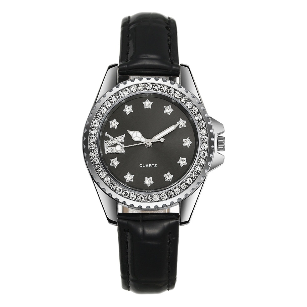 2023 cross-border new watch fast hand trembles Net Red live belt ladies quartz watch watch manufacturers spot