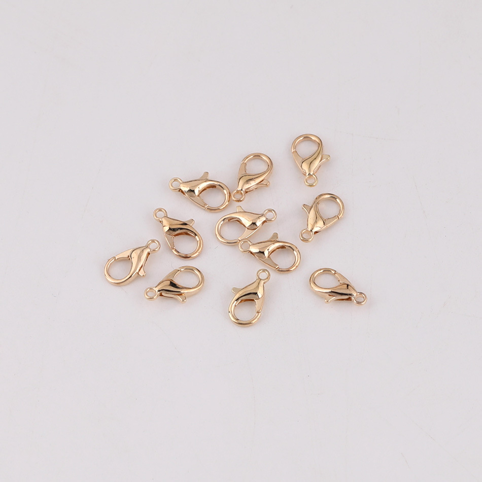Picture of Metal Alloy Lobster Clasp DIY Jewelry Bracelet Necklace Ending Connection Buckle Multi-Color Multi-Specification Material Accessories