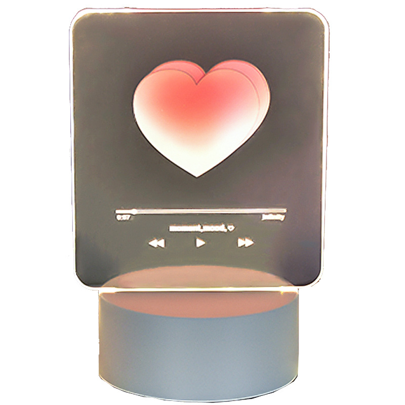 Picture of Creative atmosphere lamp fantasy luminous cartoon LED night light children's gift 3D table lamp bedside lamp logo