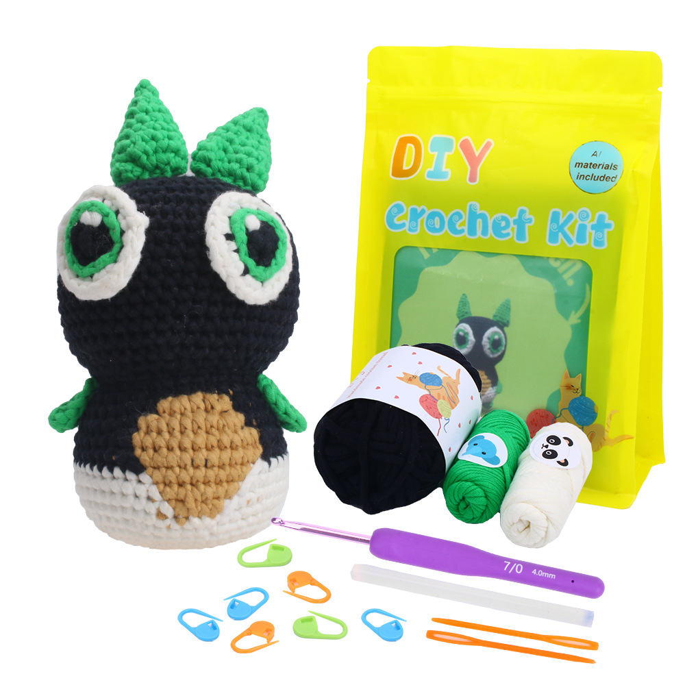 Picture of Cross-border new DIY crochet kit kit, animal doll handmade crochet kit, animal crochet kit, pendant