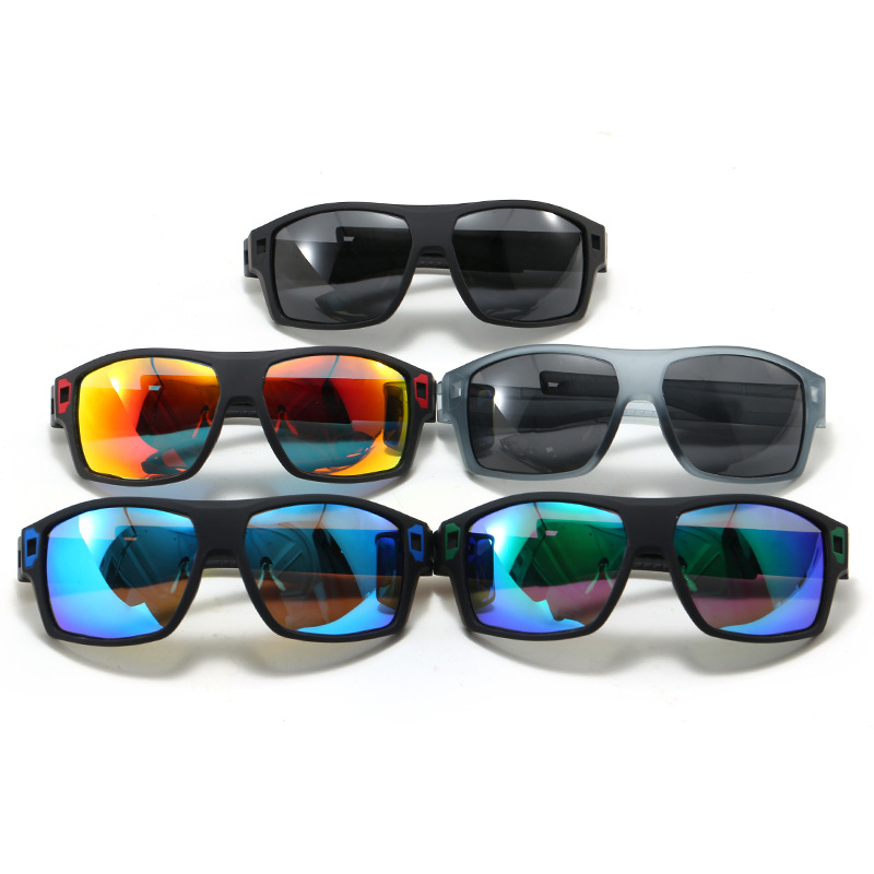 Picture of Outdoor cycling polarized sunglasses, vintage sports for men and women, fashionable for daily casual hiking, fishing, and polarized sunglasses