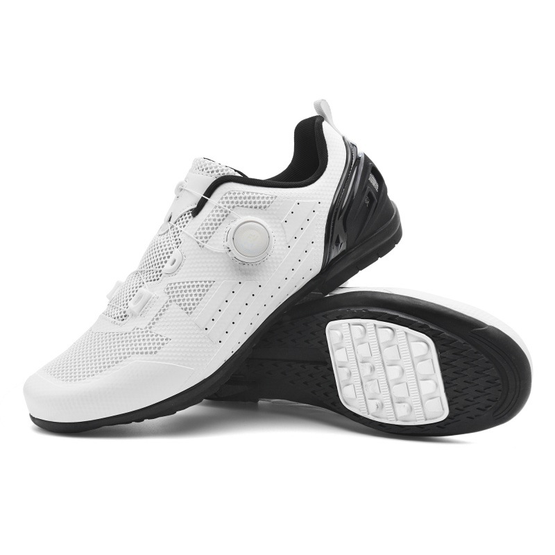 Picture of Cross-border trade breathable bicycle shoes cycling shoes men and women road bike lock shoes mountain bike booster shoes wholesale