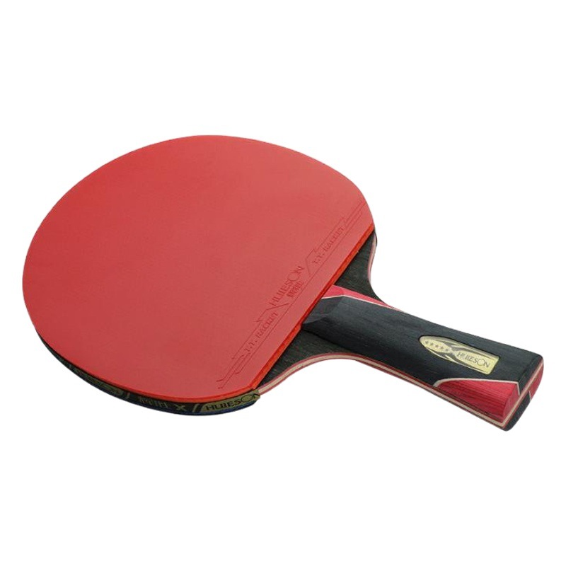 Huisheng Five-Star Table Tennis Racket Single Pack Professional Training Competition Five-Star Wholesale Durable Carbon Professional
