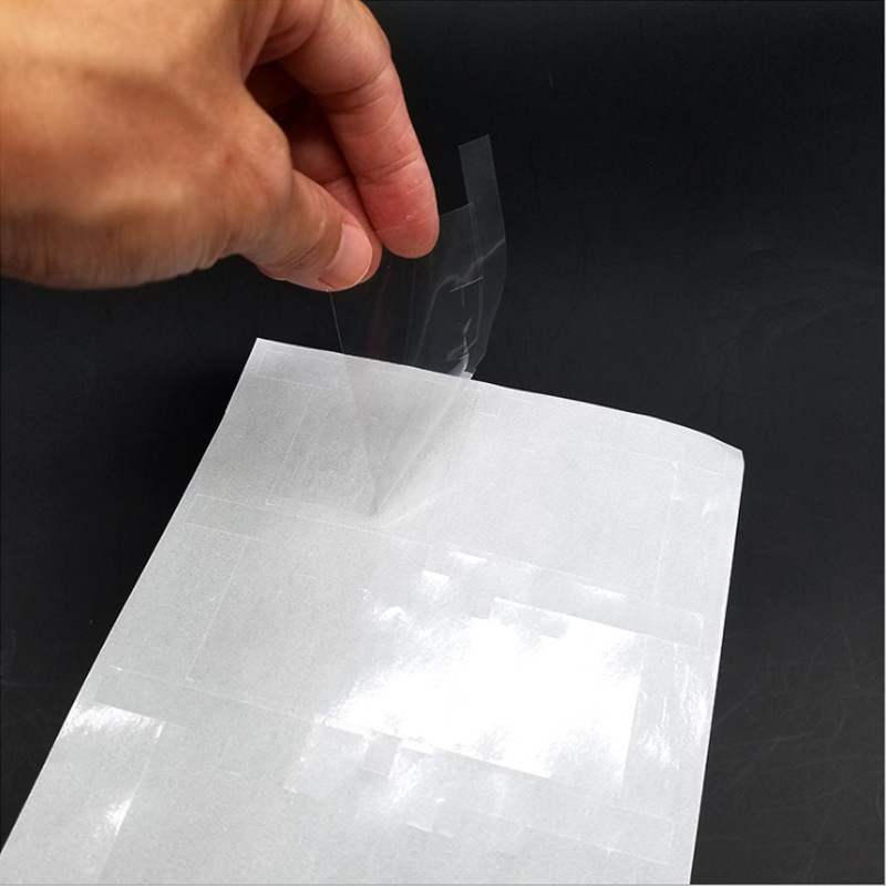 Transparent Pvc Protective Film Hardware Electroplating Watch Jewelry Dustproof and Scratchproof Pvc Electrostatic Protective Film Printing