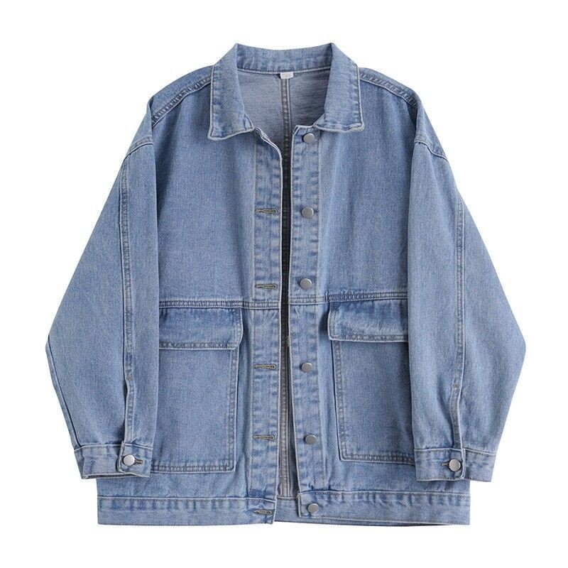 Picture of 2022 Spring and Autumn Denim Jacket Women's Loose Slim All-match New Korean Style Large Size Chubby Girl Student Jacket Top
