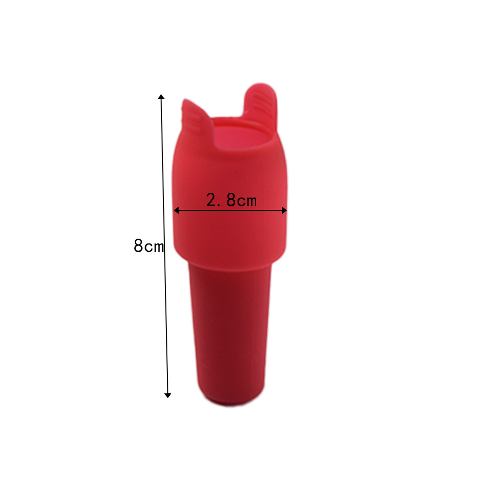 Picture of Universal Handles Wine Cork Soft Silicone Wine Cork Champagne Cork Double Sealing Anti-shedding Bottle Cork Wine Sealer