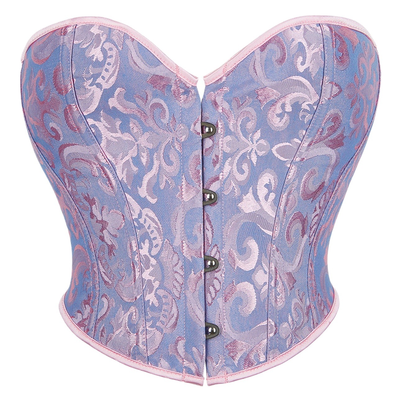 2024 Cross-border Foreign Trade Summer Outer Wearing Tunic Jacquard 4-breasted Strapless Short Shaper Sexy Women's Clothing