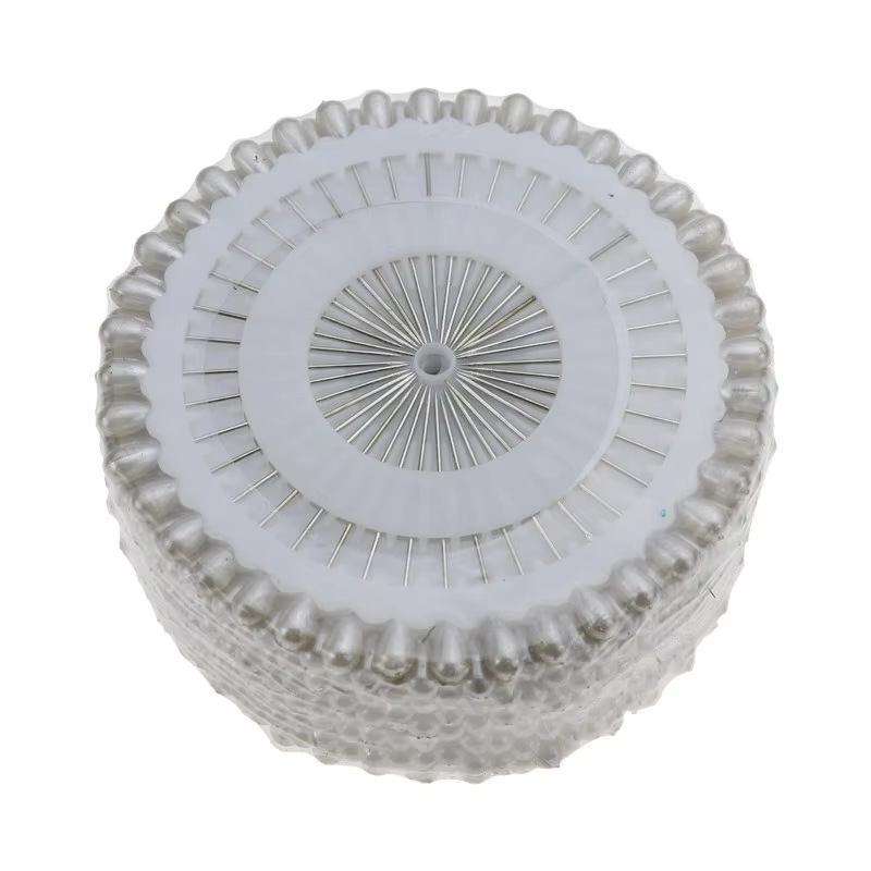 Picture of Manufacturer's Colorfulful Pearlescent Needles, Pearl Pins, Positioning Pins, Non-Peeling Small Plates, Black and White Bead Needles, 40 Pieces Wholesale