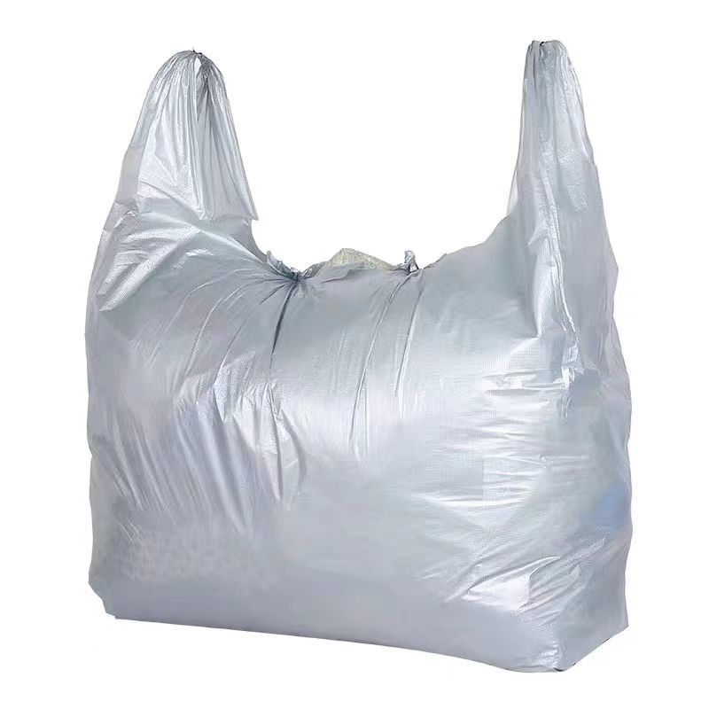 Picture of Moving packing storage bag silver large 5 thick clothing logistics packing super large capacity portable plastic bags