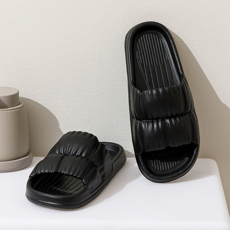 Picture of 2025 New Style Shit Slippers Men's Indoor and Outdoor Wear Eva Home Sandals Women's Summer Non-slip Bathroom