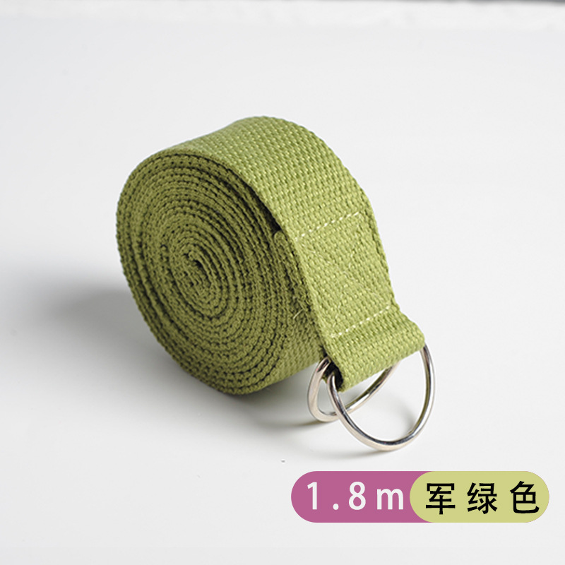 Picture of Cross-border Yoga Stretching Belt Yoga Stretching Rope 183 Lengthened Fitness Sports Stretching Special Yoga Accessories