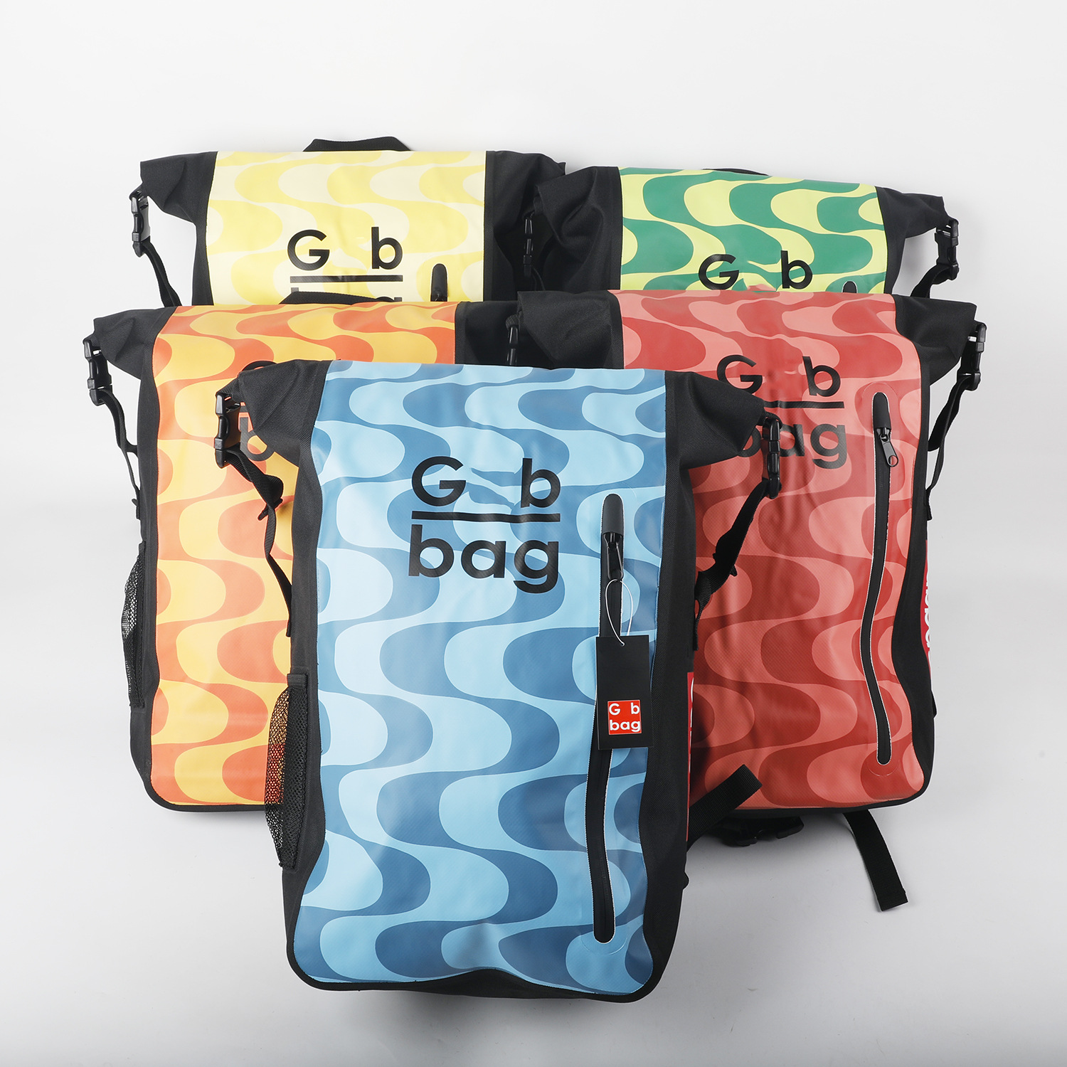 Backpack Large Capacity Outdoor Waterproof Bag Tracing Creek Rafting Travel Riding Backpack Diving Swimming Climber Wading Bag
