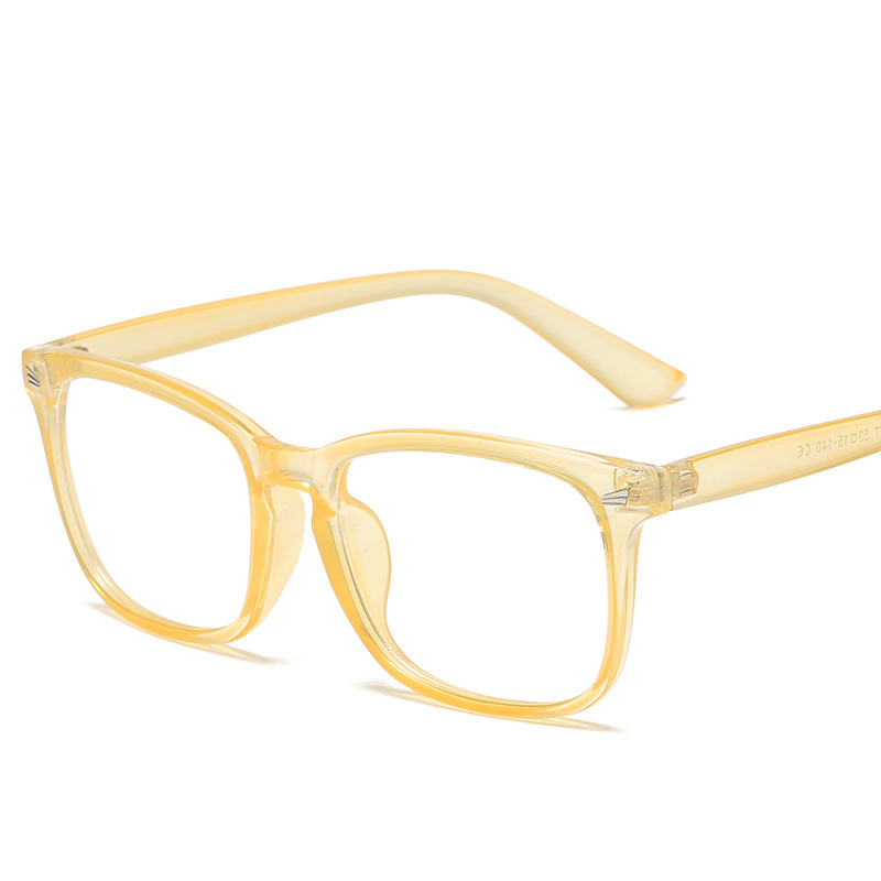 Picture of Jite 5010 Flat Simple Square Glasses Frame Full Frame Glasses Rivet Anti-Blue Light Glasses