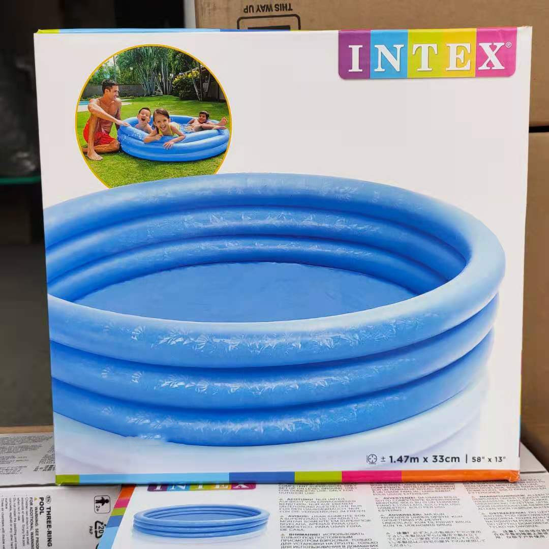 Picture of INTEX58426 Crystal Blue Inflatable Pool Swimming Pool Ocean Ball Pool Bath Fishing Pool