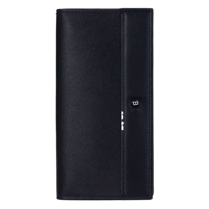 2023 New Men's Long Wallet Fashionable Multi-Card Large Capacity Men's Wallet Double Color suit Bag Card Bag