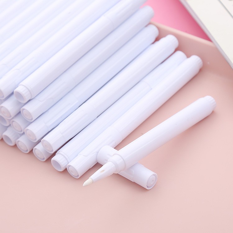 Picture of White Liquid Chalk Led Light Board Pen Water-Based Dust-Free Blackboard Pen Glass Ceramic Leather Erasable Marker Pen