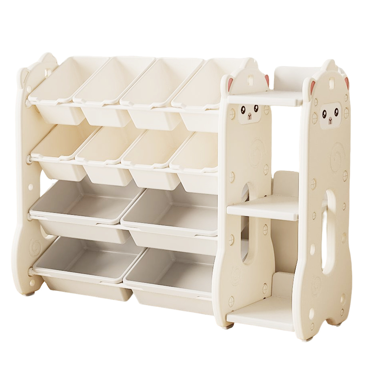 Picture of Children's toy storage rack storage rack baby storage box multi-layer large capacity home kindergarten locker bookshelf