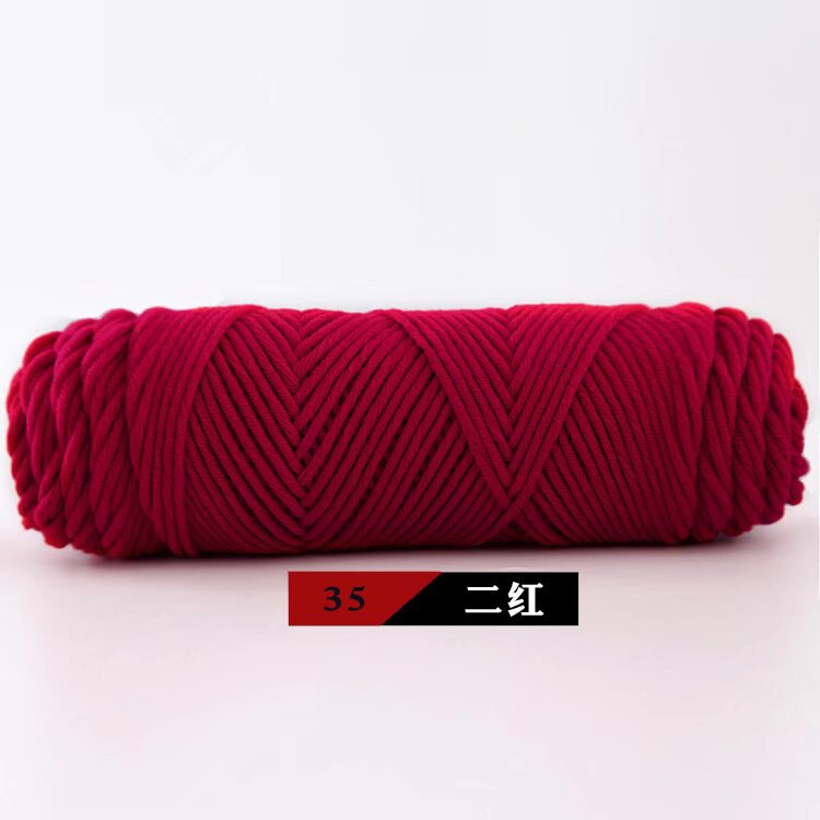 Picture of 8-Strand Lover Cotton Scarf Thread 100g Milk Cotton Baby Wool Hand-Knitted Stick Needle Thick Wool Hat Shawl Wholesale