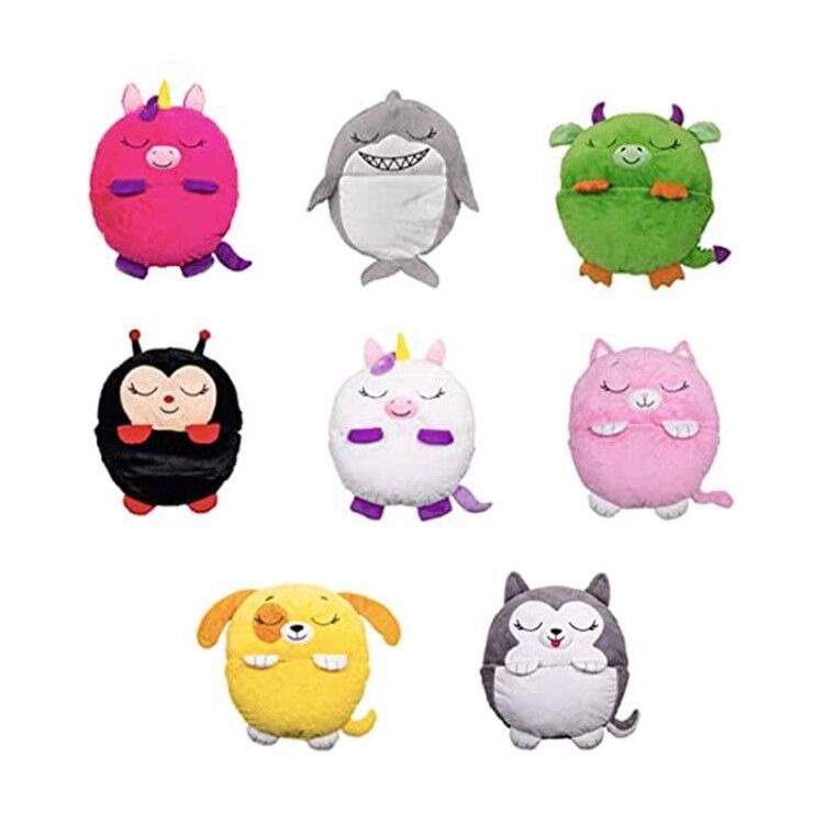 Factory in stock direct supply cross-border cartoon animal children's one-piece printed one-piece sleeping bag baby anti-kick quilt air conditioning quilt