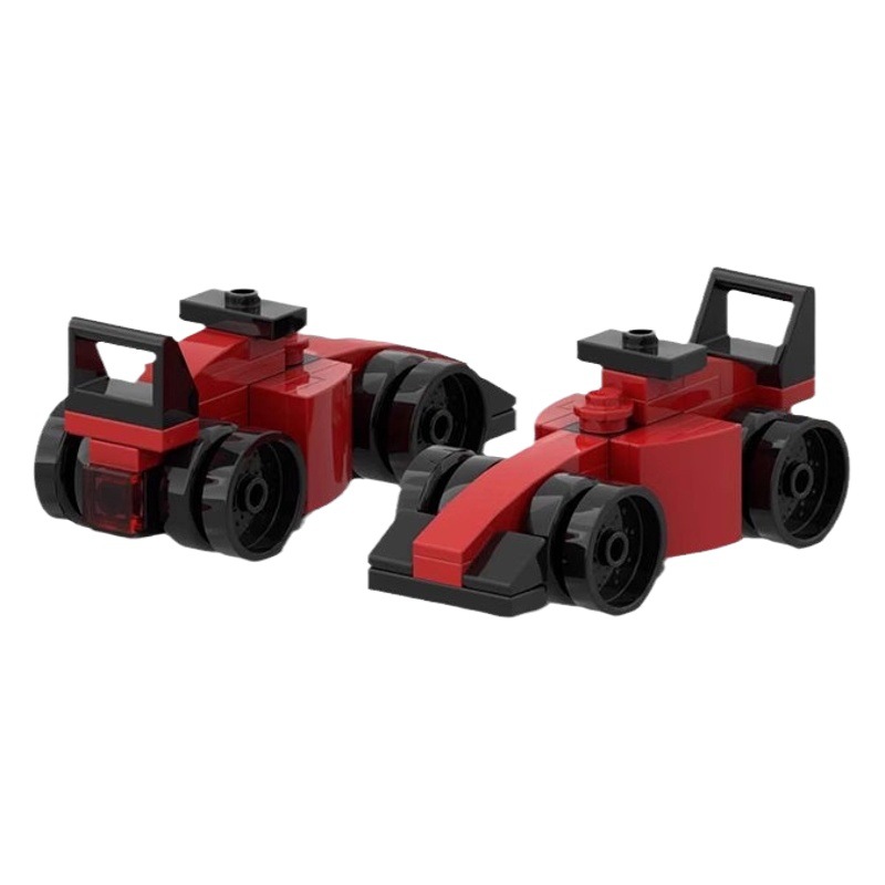 Compatible with Lego MOC-142284 building block car Mini F1 racing car assembled toy suit gift model ornaments