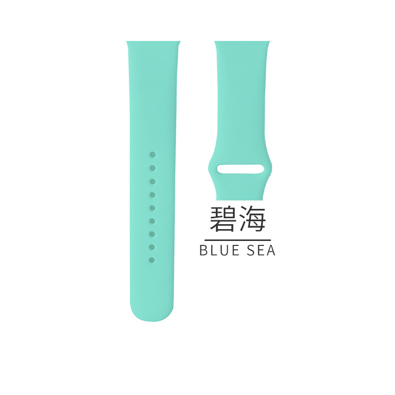 Picture of For AppleWatch Apple Silicone Strap iwatch1-9/SE Smart Watch Classic Sport Strap