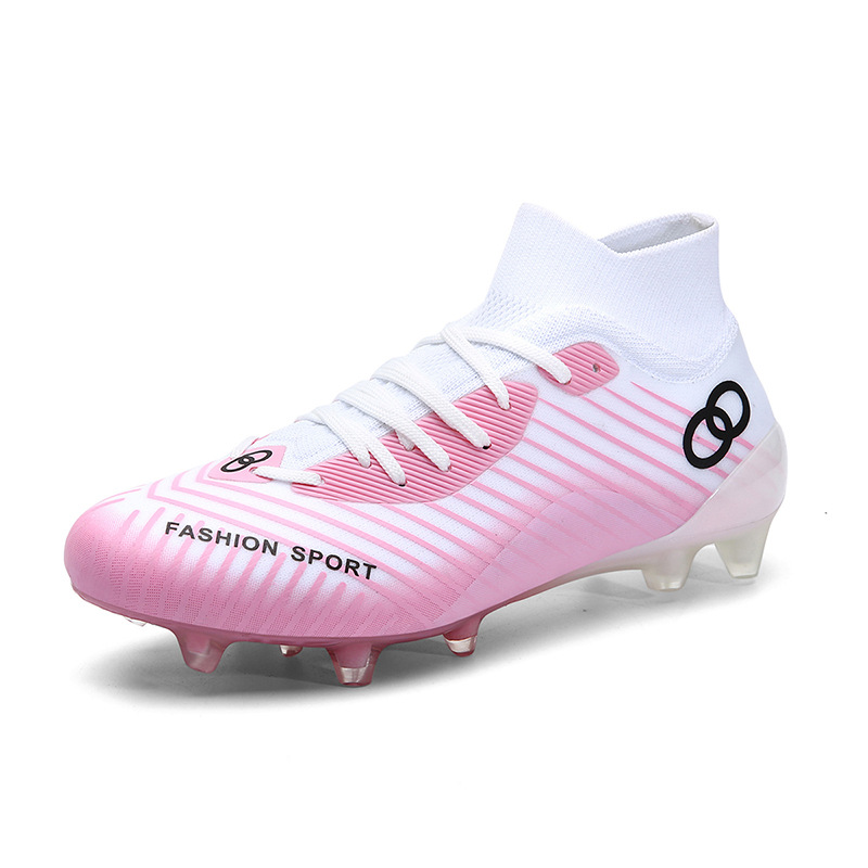 New cross-border Bootall shoes football shoes broken spikes high-top male and female students breathable sports training shoes