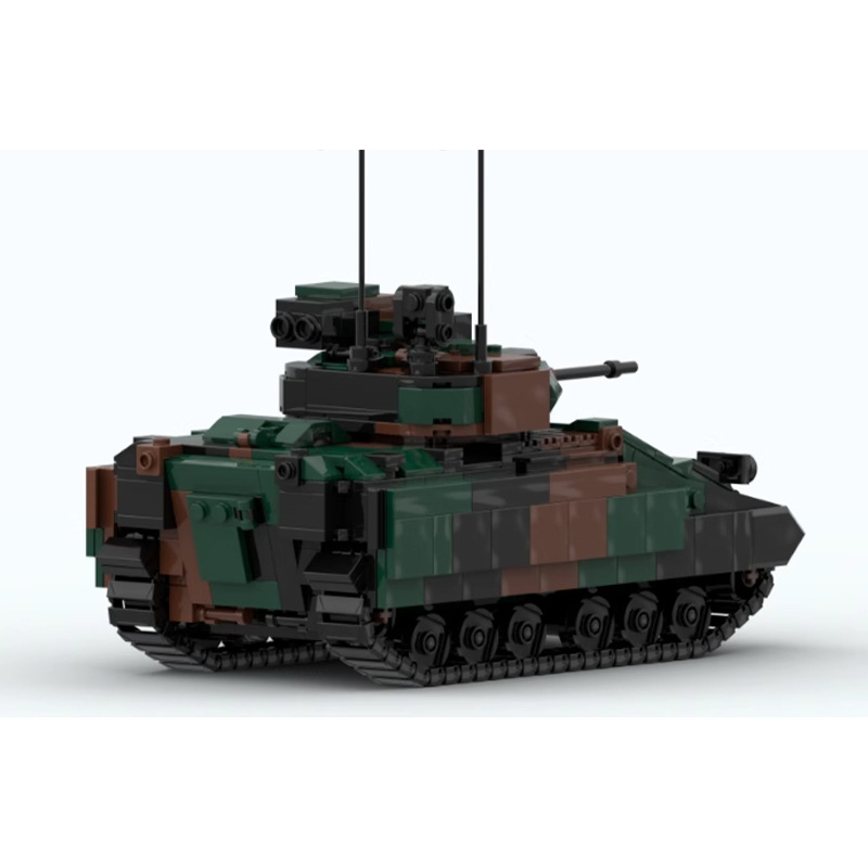 Picture of Compatible with Lego MOC-154626 Bradley M2 armored chariot model assembling building blocks toy suit boy