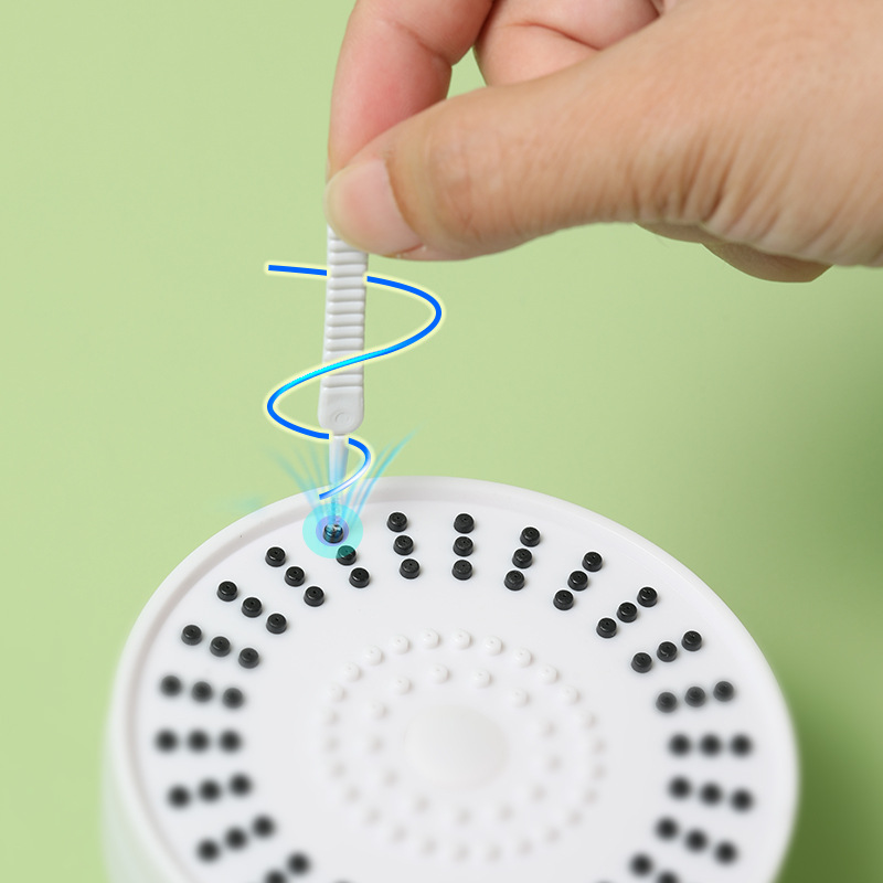 Japanese-style 10-piece shower hole dredging brush fine hole cleaning brush small hole blocking dredging brush mini cleaning brush